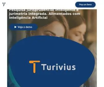 Turivius.com(Pesquisa Jurisprudencial Inteligente e Jurimetria Integrada) Screenshot