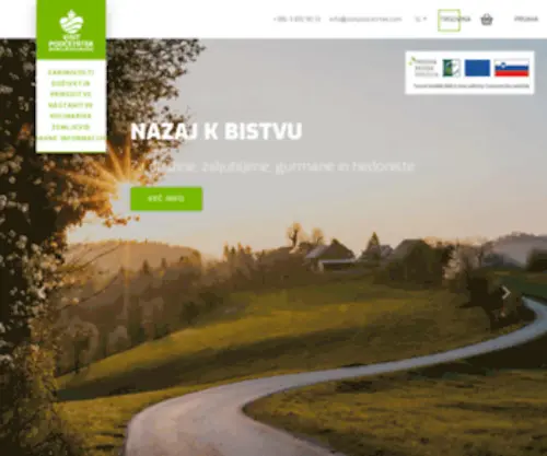 Turizem-Podcetrtek.si(Podčetrtek) Screenshot