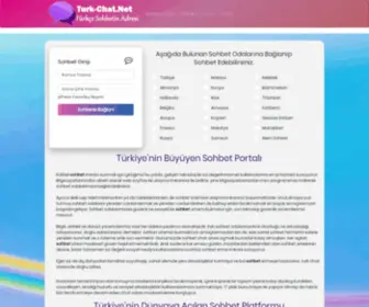 Turk-Chat.net(Türk chat odaları) Screenshot