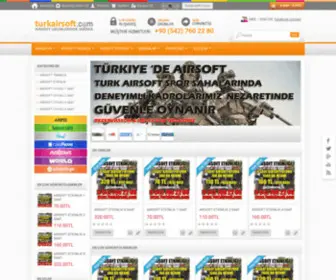 Turkairsoft.com(Turk Airsoft) Screenshot