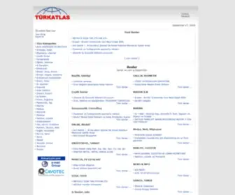 Turkatlas.com(TÜRK) Screenshot