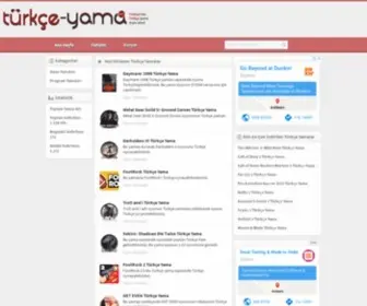 Turkce-Yama.com(Turkce Yama) Screenshot