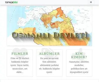 Turkcebilgi.com(Türkçe Bilgi Ana Sayfa) Screenshot