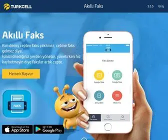 Turkcellakillifaks.com(Turkcell Akıllı Faks) Screenshot