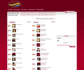 Turkcemuzik.com(Türkiye'nin) Screenshot