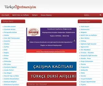 Turkceogretmeniyim.net(Ana Sayfa) Screenshot