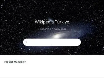 Turkcewikipedia.com(Türkçe) Screenshot