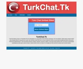 Turkchat.tk(Türk) Screenshot