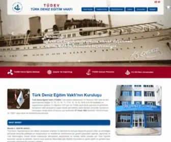 Turkdenizegitimvakfi.org(TÜDEV) Screenshot