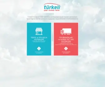 Turkelicadir.com.tr(Türkeli Çadır Branda ve Tente Sistemleri) Screenshot