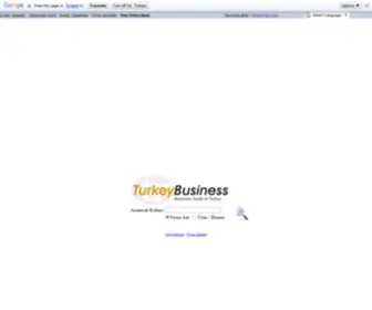 Turkeybusiness.com(Türkiye) Screenshot