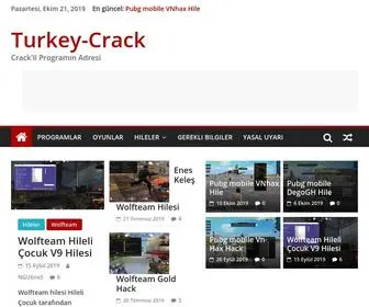 Turkeycrack.com(N Adresi) Screenshot