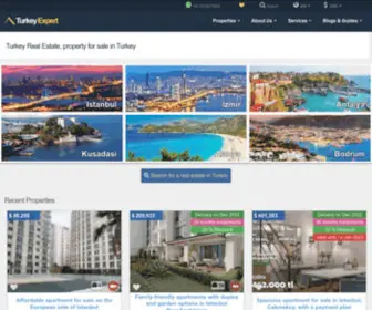 Turkeyexpert.com(Kusadasi Real Estate) Screenshot