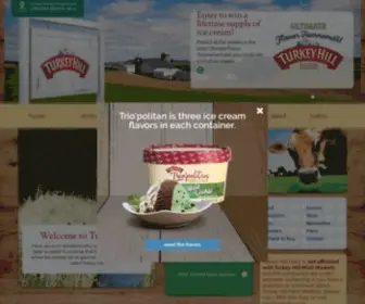Turkeyhill.com(Turkey Hill Dairy) Screenshot