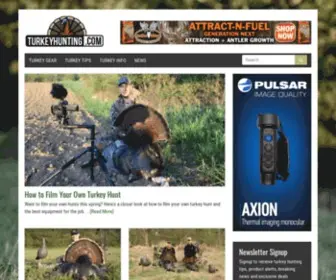 Turkeyhunting.com(Turkey Hunting Info) Screenshot