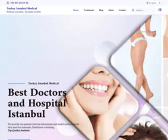 Turkeyistanbulmedical.com(Best Doctors and Hospital Istanbul) Screenshot