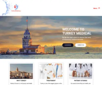 Turkeymedical.com(Turkey Medical) Screenshot