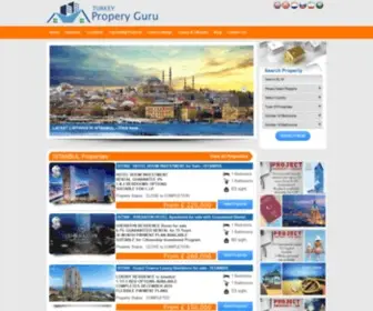 Turkeypropertyguru.com(Property Guru) Screenshot