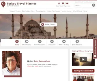 Turkeytravelplanner.com(Easy-to-use Turkey trip guide) Screenshot