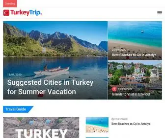 Turkeytrip.info(We are proud to serve you as Turkey's most recent travel guide. In Turkey) Screenshot