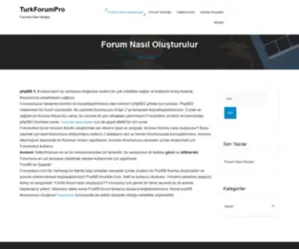 Turkforumpro.com(Default page) Screenshot