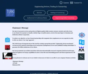 Turkigroup.com(TurkiGroup) Screenshot