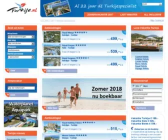 Turkije.nl(Vakantie Turkije) Screenshot