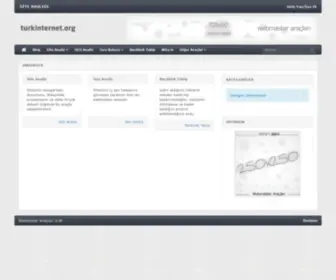 Turkinternet.org(Webmaster Ara) Screenshot