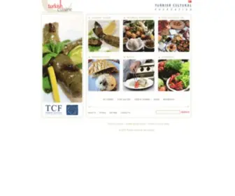 Turkish-Cuisine.org(Turkish Cuisine Portal) Screenshot