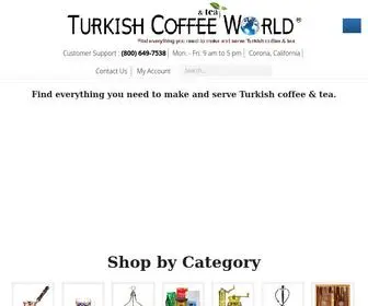 TurkishcoffeeWorld.com(Turkish Coffee World) Screenshot