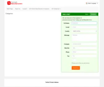 Turkishexportal.org(Turkish Manufacturers Directory) Screenshot
