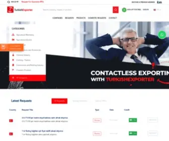 Turkishexporter.com.tr(Türkiye Export Companies) Screenshot