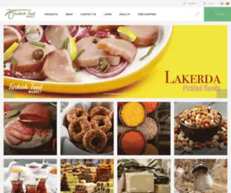Turkishfoodmarket.us(Turkish Food Market) Screenshot