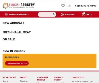 Turkishgrocery.com(From the Mediterranean to your Doorstep) Screenshot