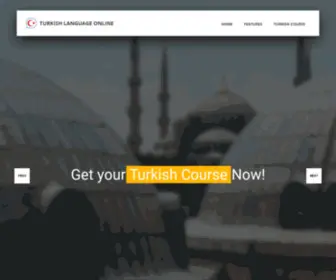 Turkishlanguageonline.com(Turkish Language Online) Screenshot