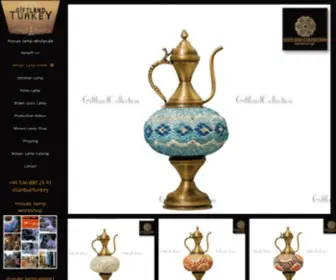 Turkishmosaiclamp.com(Mosaic Lamp Model) Screenshot