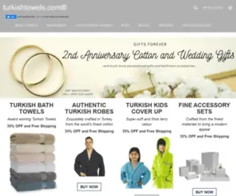 Turkishtowels.com(Turkish Towels) Screenshot