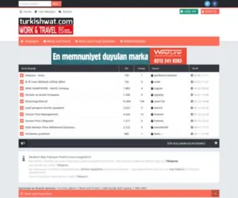 Turkishwat.com(Work and travel işleri) Screenshot