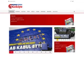 Turkiyegazetesi.de(Turkiyegazetesi) Screenshot