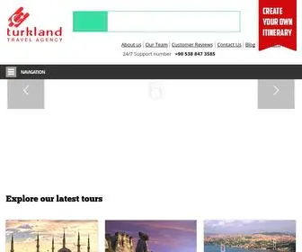 Turklandtravel.com(Turkland Travel Agency Sultanahmet /) Screenshot