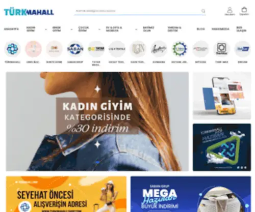 Turkmahallshop.com(Güvenli Alışverişin Adresi) Screenshot