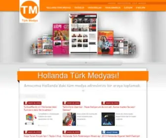 Turkmedya.nl(Türk Medya & Türk Ajans) Screenshot