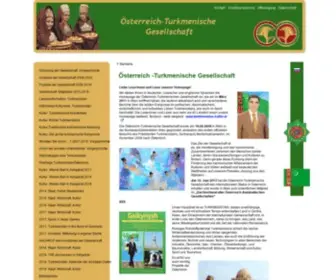 Turkmenistan-Kultur.at(Österreich) Screenshot