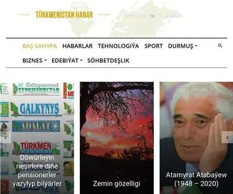 Turkmenistanhabar.com(Türkmenistan) Screenshot