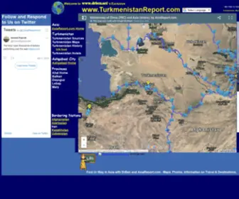 Turkmenistanreport.com(Turkmenistan Report) Screenshot