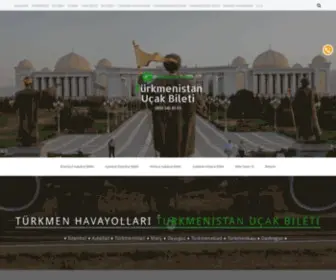 Turkmenistanucakbilet.com(Türkmenistan Hava Yolları) Screenshot