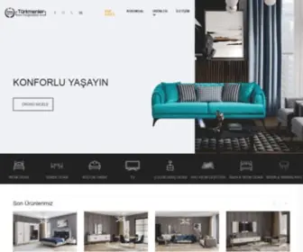 Turkmenlermobilya.com(Modern Fonksiyonel Mobilyalar) Screenshot