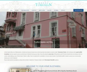 Turkomanhotel.com(TURKOMAN HOTEL) Screenshot