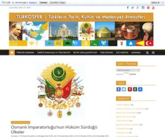 Turkosfer.com(Türklerin Tarih Kültür ve Medeniyet Atmosferi) Screenshot