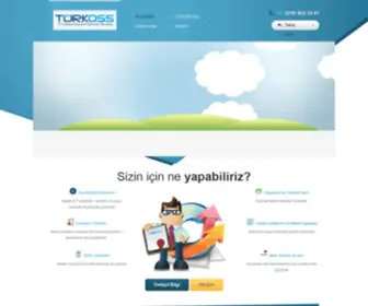 Turkoss.com(Turkos Teknoloji Hizmetleri Ticaret ve Sanayi Limited Şirketi) Screenshot